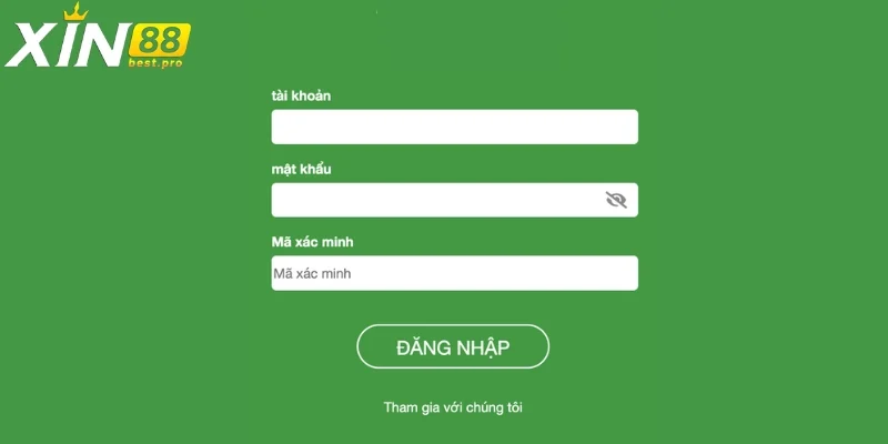 Cách đăng nhập XIN88 qua máy tính 3 bước
