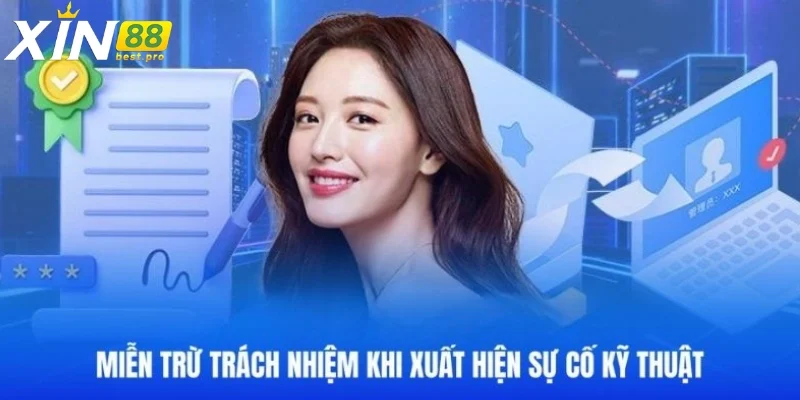 Miễn trừ được áp dụng nếu hệ thống nhà cái bị lỗi