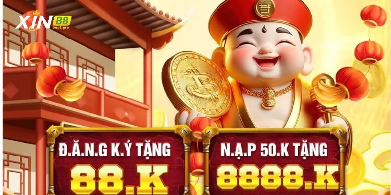 Muôn vàn ưu đãi hấp dẫn cho người chơi tại XIN88